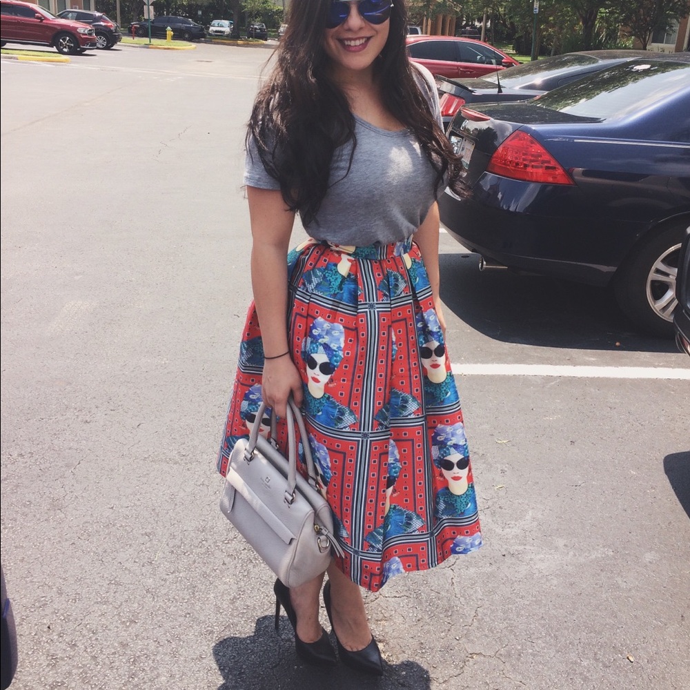 Midi skirt